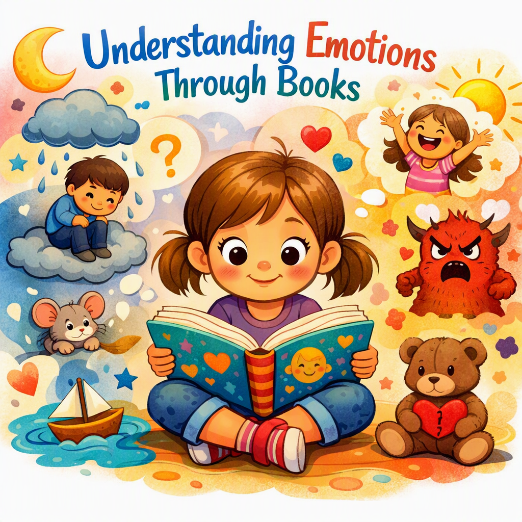 Girl reading book